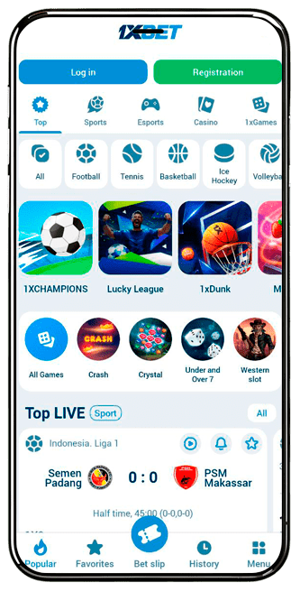 1xbet app for download: Android and iOS version